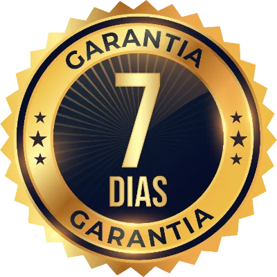 Selo de garantia incondicional de 7 dias
